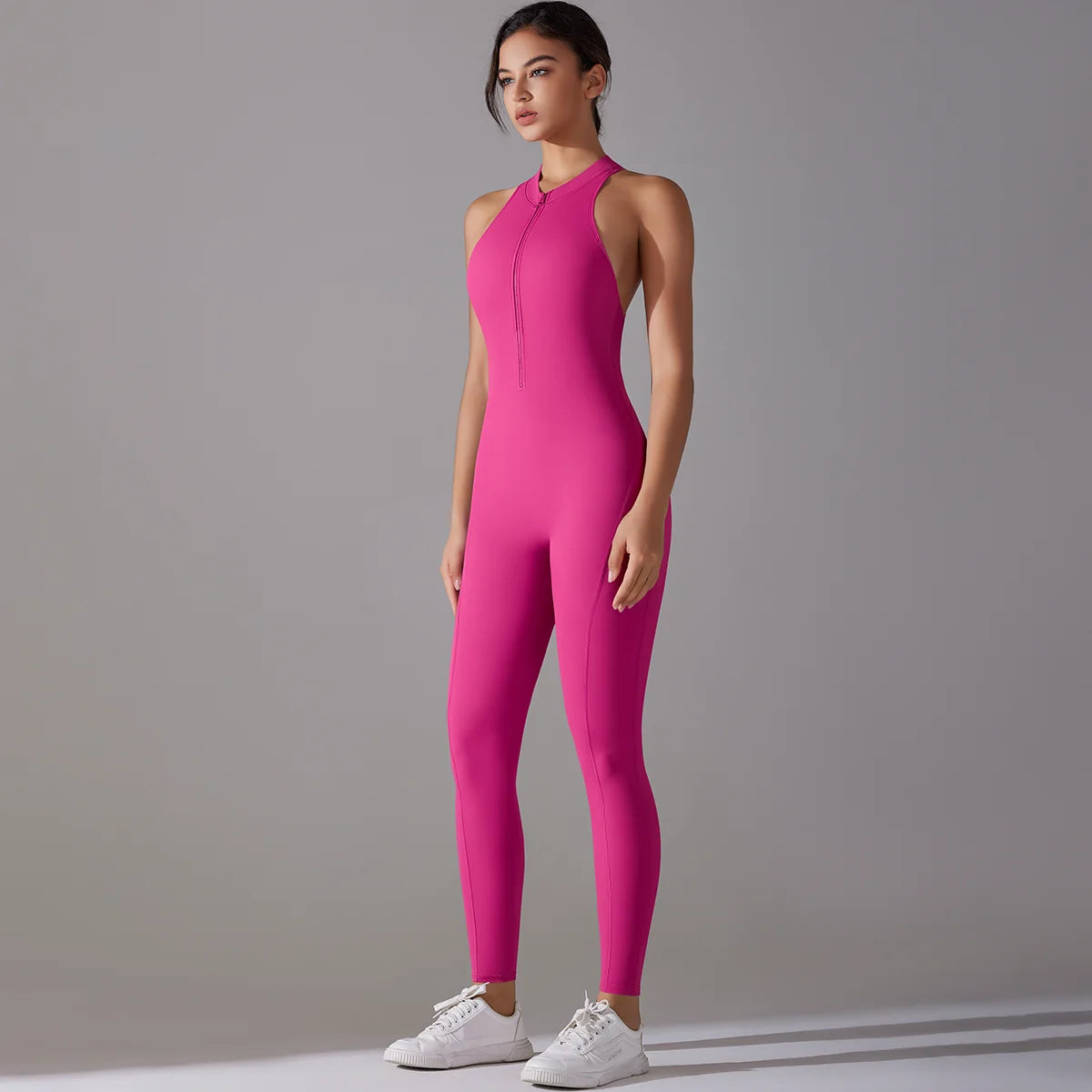 Sleeveless Backless Jumpsuit