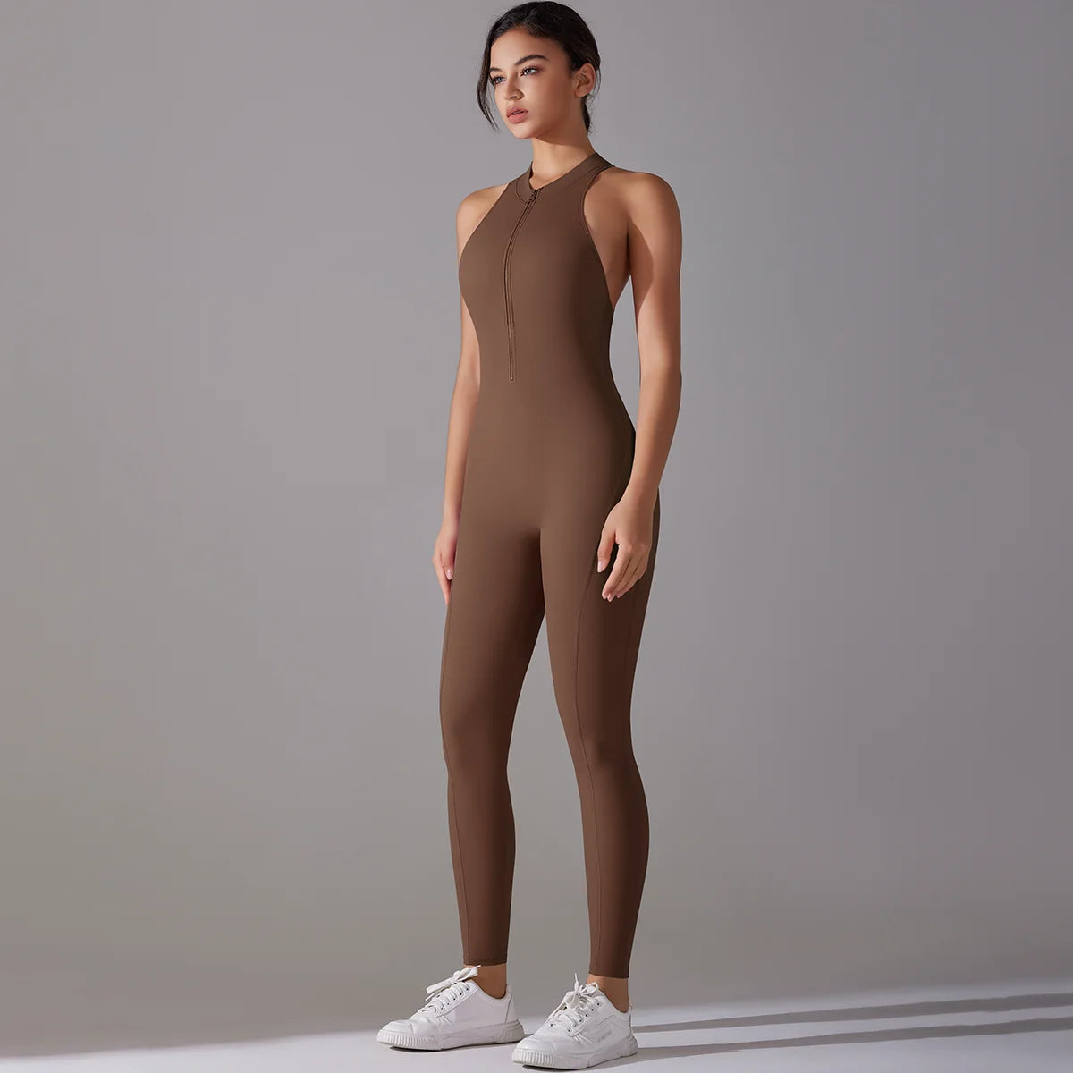 Sleeveless Backless Jumpsuit