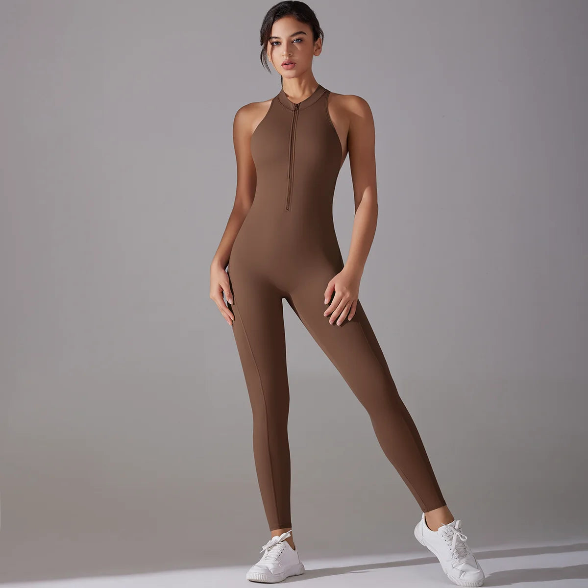 Sleeveless Backless Jumpsuit