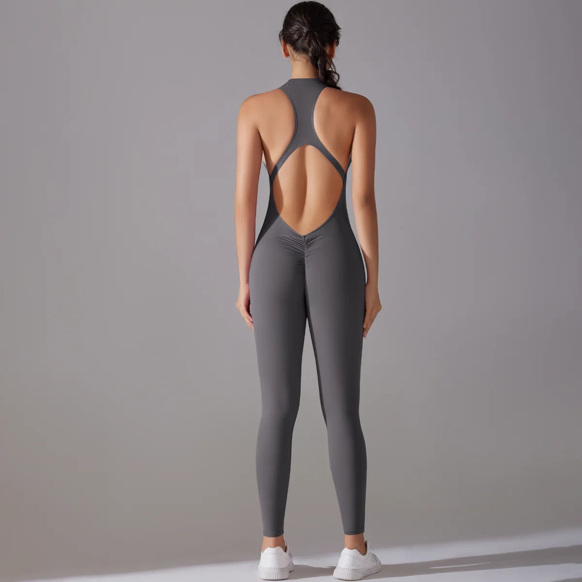 Sleeveless Backless Jumpsuit