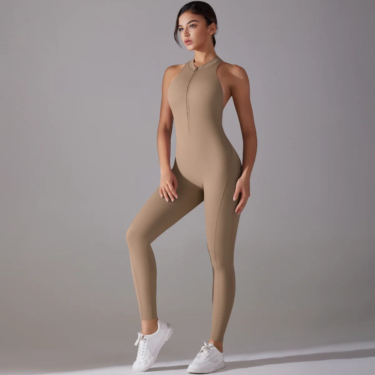 Sleeveless Backless Jumpsuit