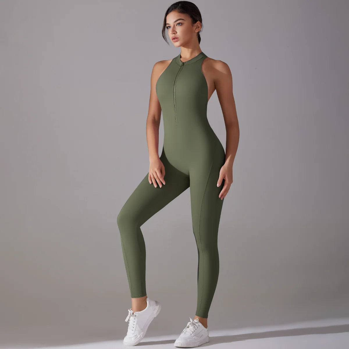 Sleeveless Backless Jumpsuit