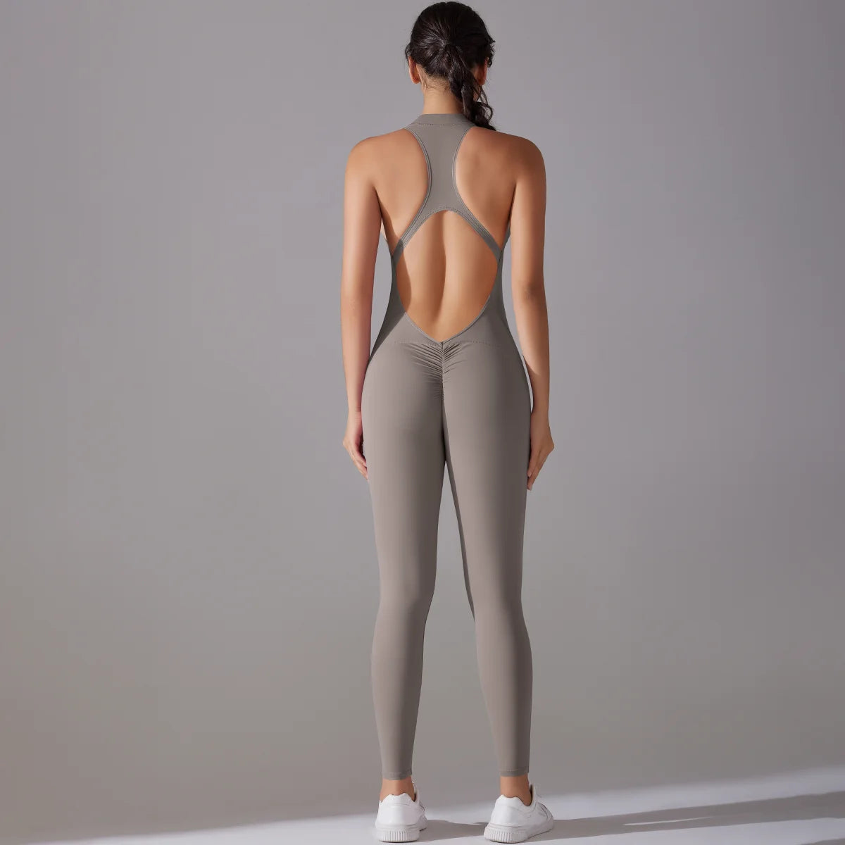 Sleeveless Backless Jumpsuit