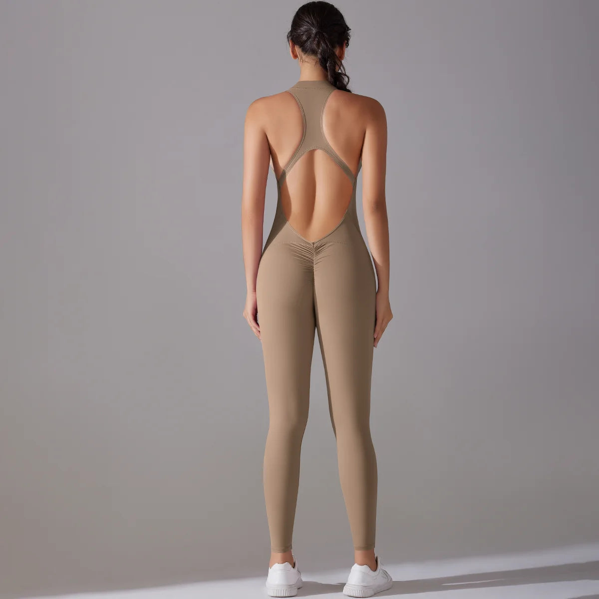 Sleeveless Backless Jumpsuit