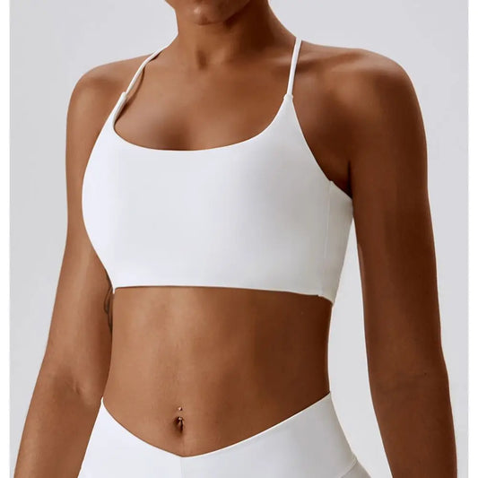 Brassière Femme à Bretelles Croisées