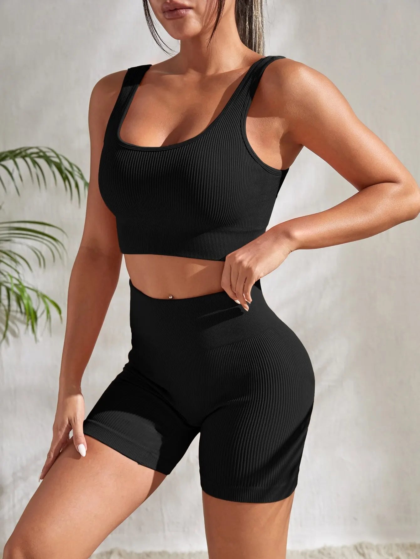 Ensemble Short et Brassière de Sport