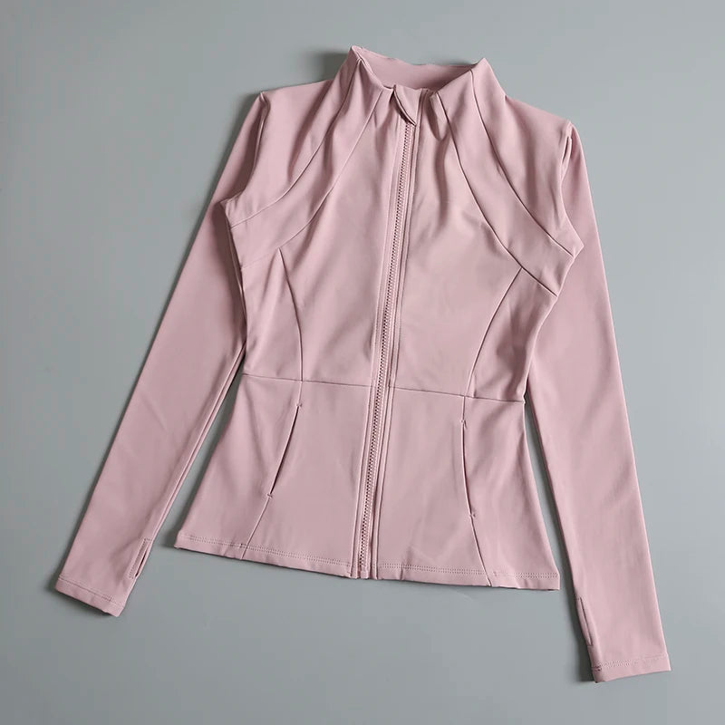 Veste de sport col montant