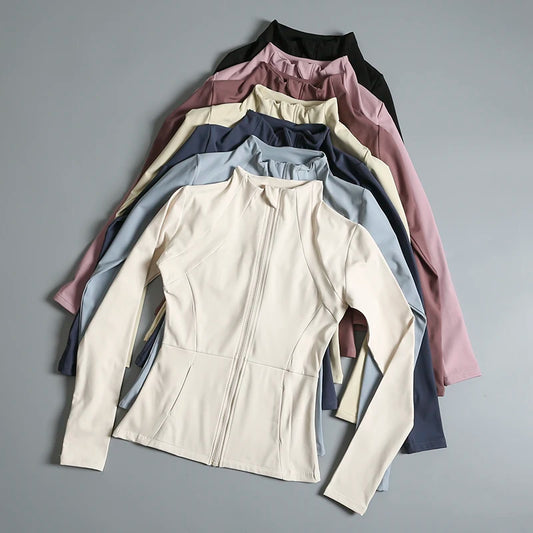 Veste de sport col montant
