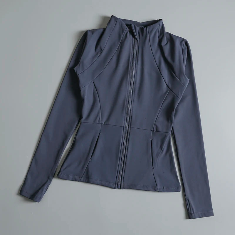 Veste de sport col montant
