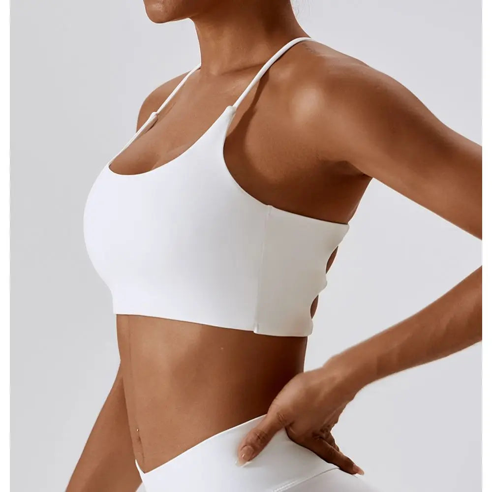 Brassière Femme à Bretelles Croisées