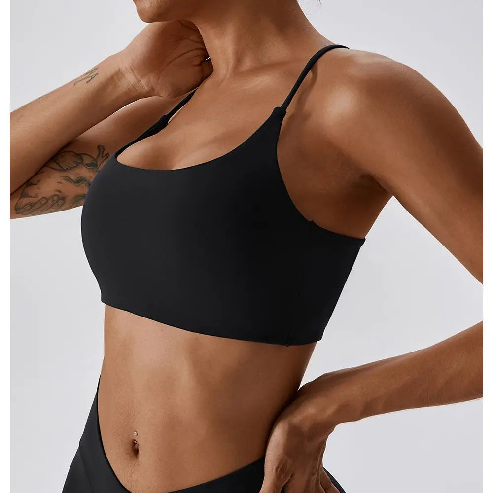 Brassière Femme à Bretelles Croisées