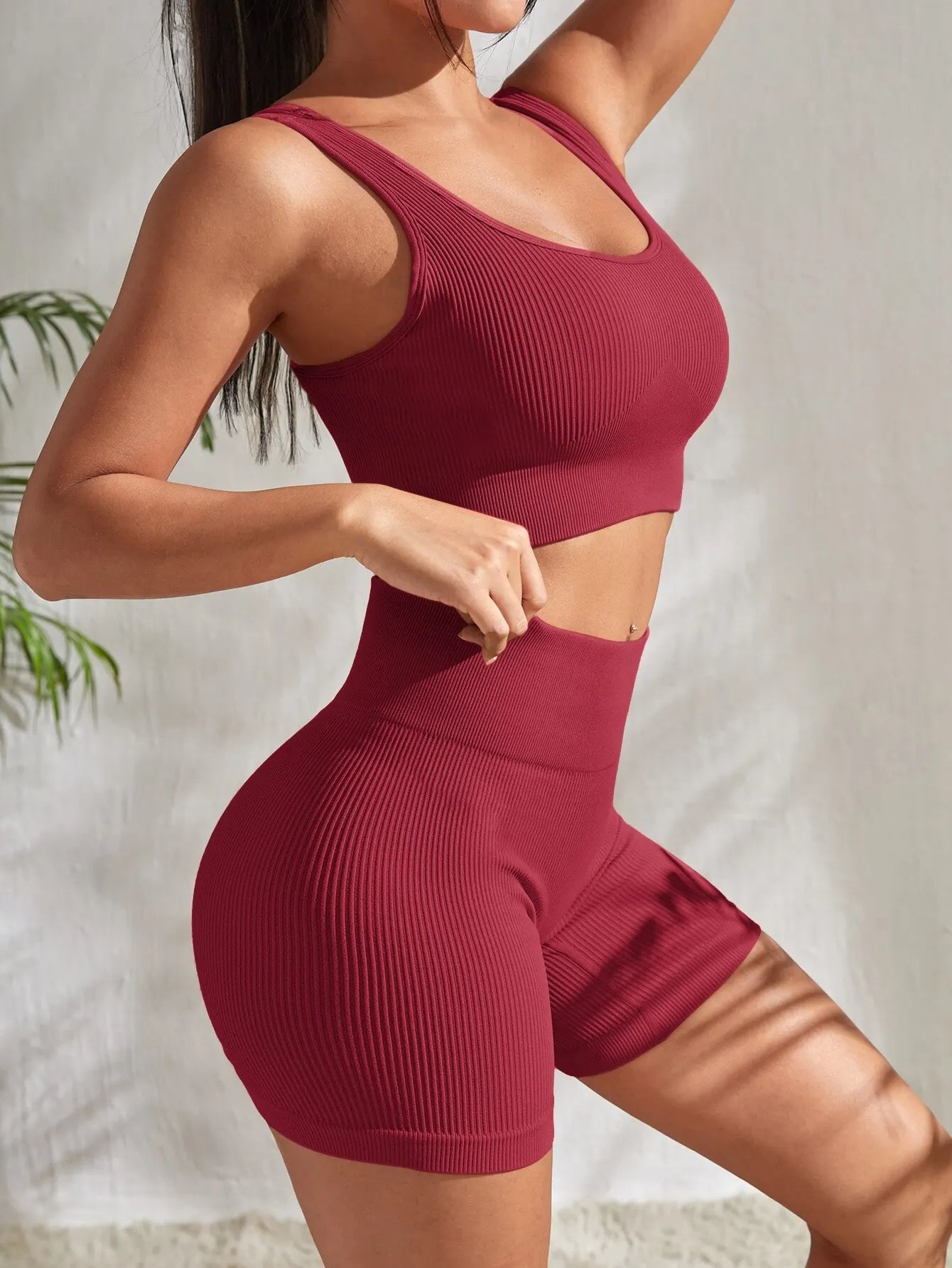 Ensemble Short et Brassière de Sport