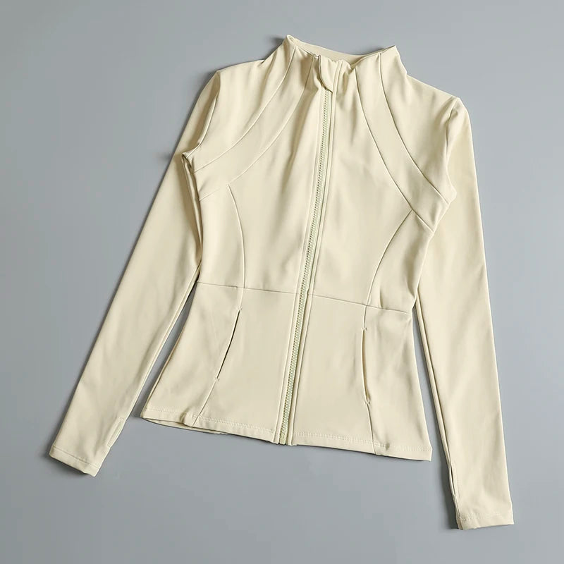Veste de sport col montant