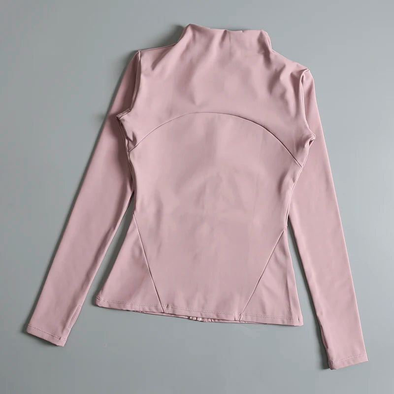 Veste de sport col montant